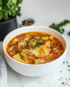 Instant Pot Cabbage Soup