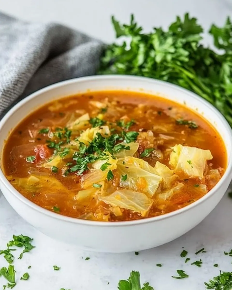 Instant Pot Cabbage Soup