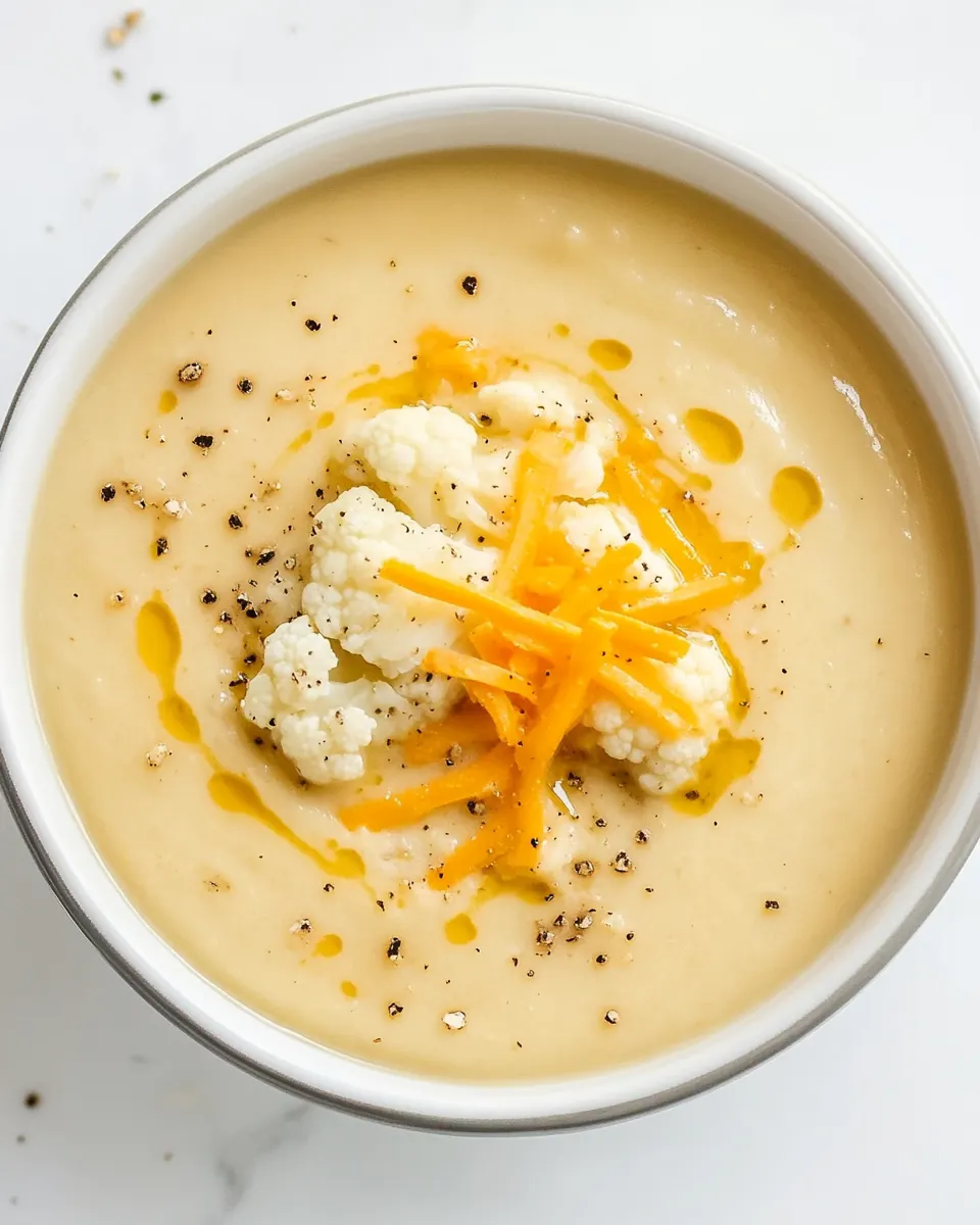 Instant Pot Cauliflower Soup