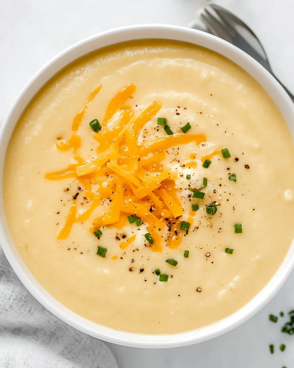Instant Pot Cauliflower Soup