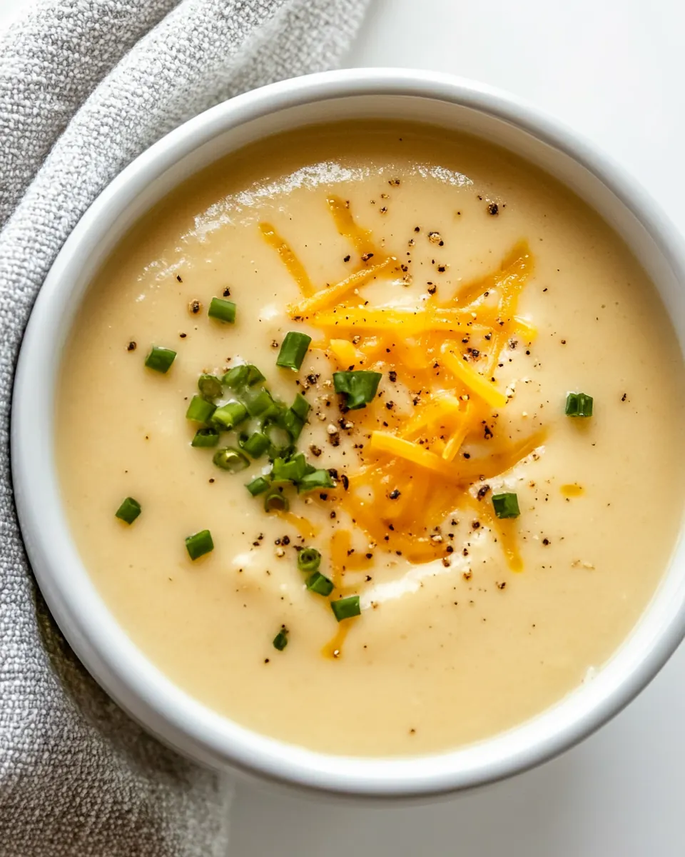 Instant Pot Cauliflower Soup