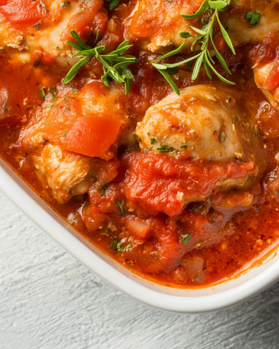 Instant Pot Chicken Cacciatore