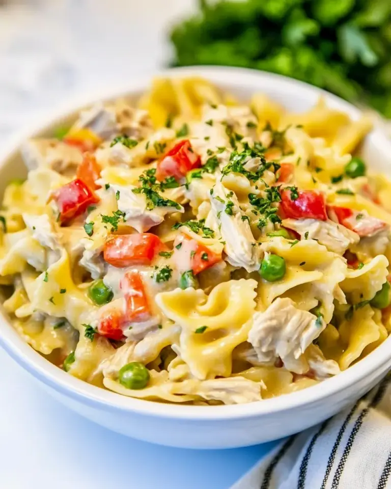 Instant Pot Chicken Pot Pie Pasta