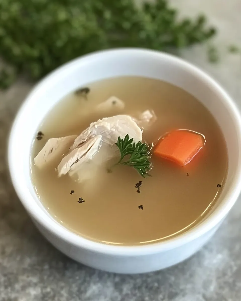 Instant Pot Chicken Stock