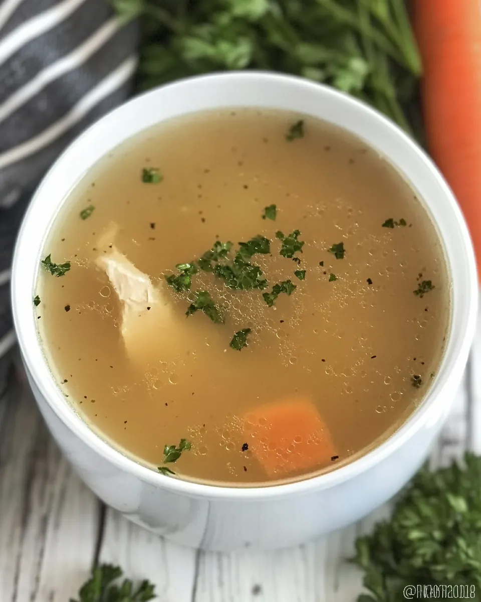 Instant Pot Chicken Stock