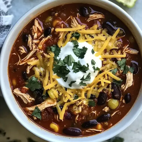 Instant Pot Chicken Taco Chili
