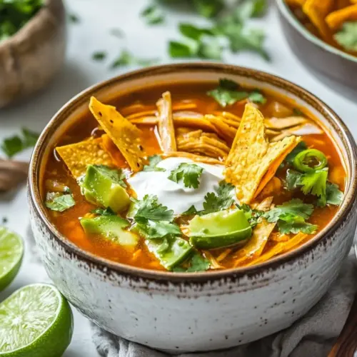 Instant Pot Chicken Tortilla Soup