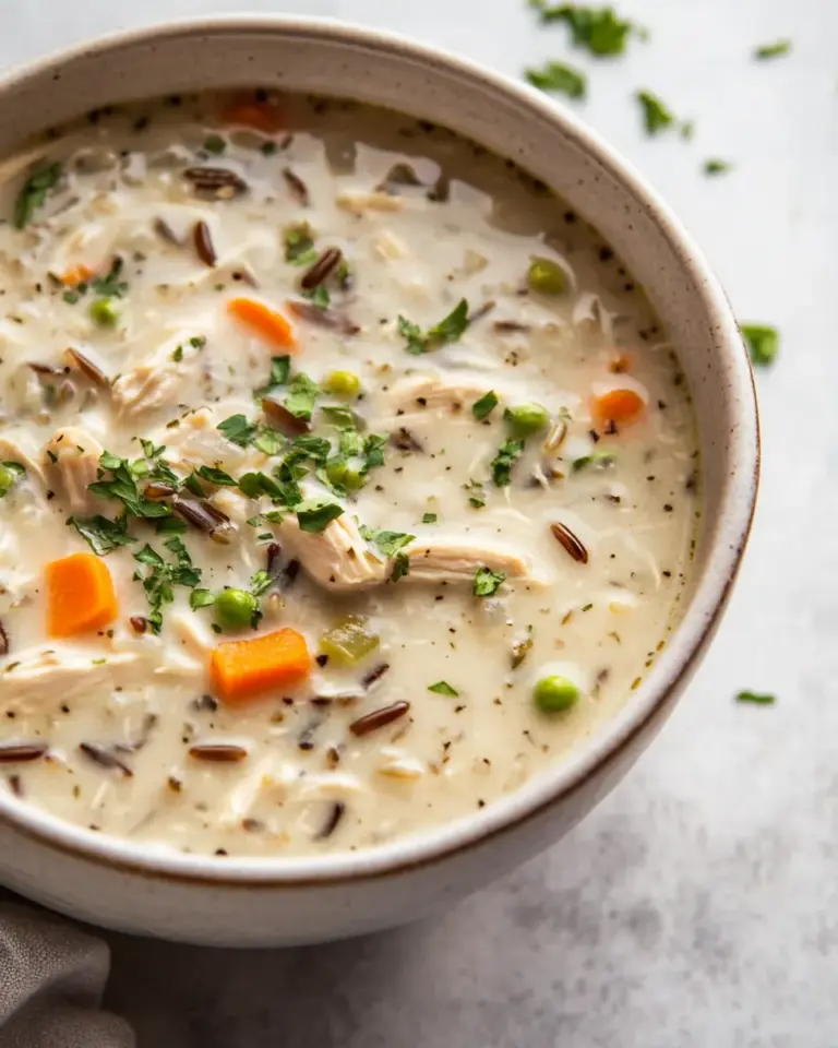 Instant Pot Chicken Wild Rice Soup