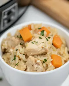 Instant Pot Chicken and Brown Rice
