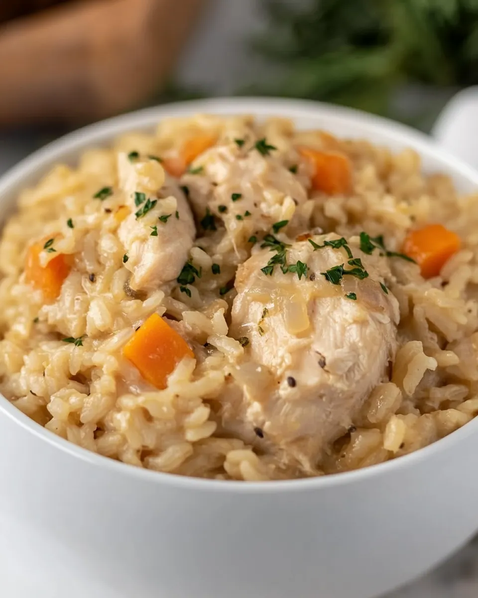 Instant Pot Chicken and Brown Rice