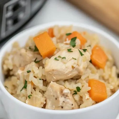 Instant Pot Chicken and Brown Rice