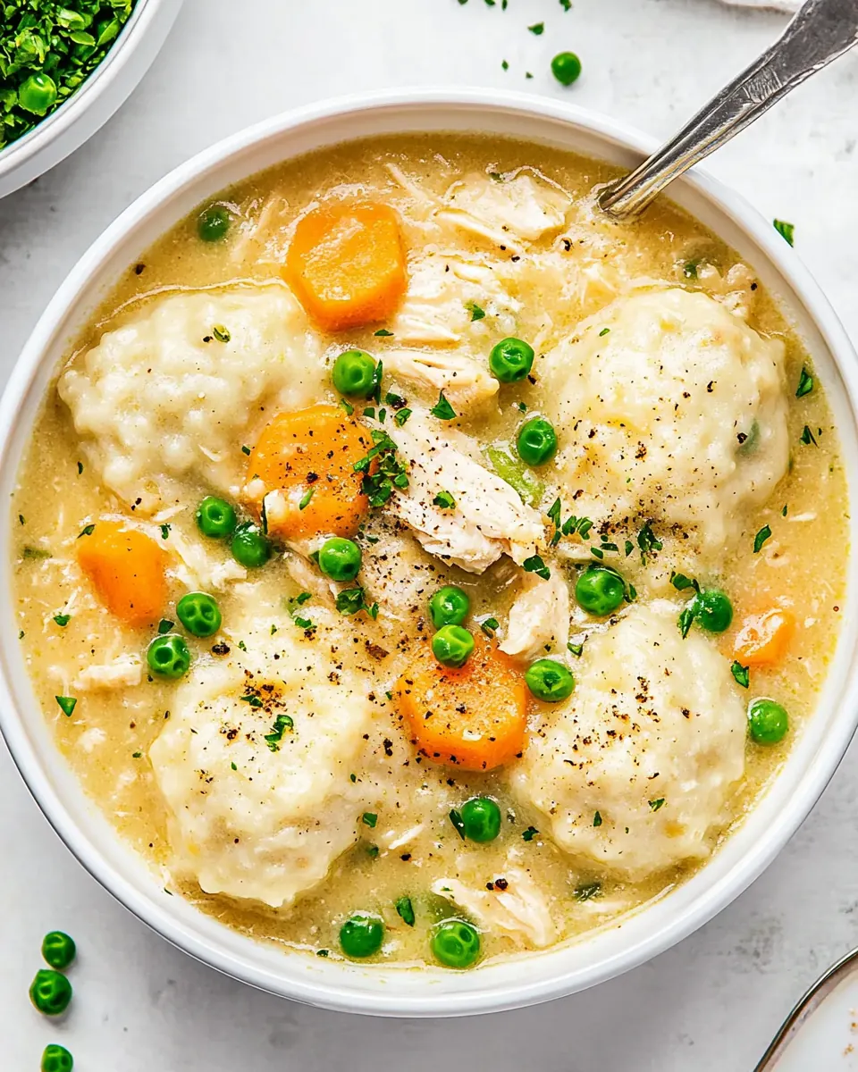 Instant Pot Chicken and Dumplings