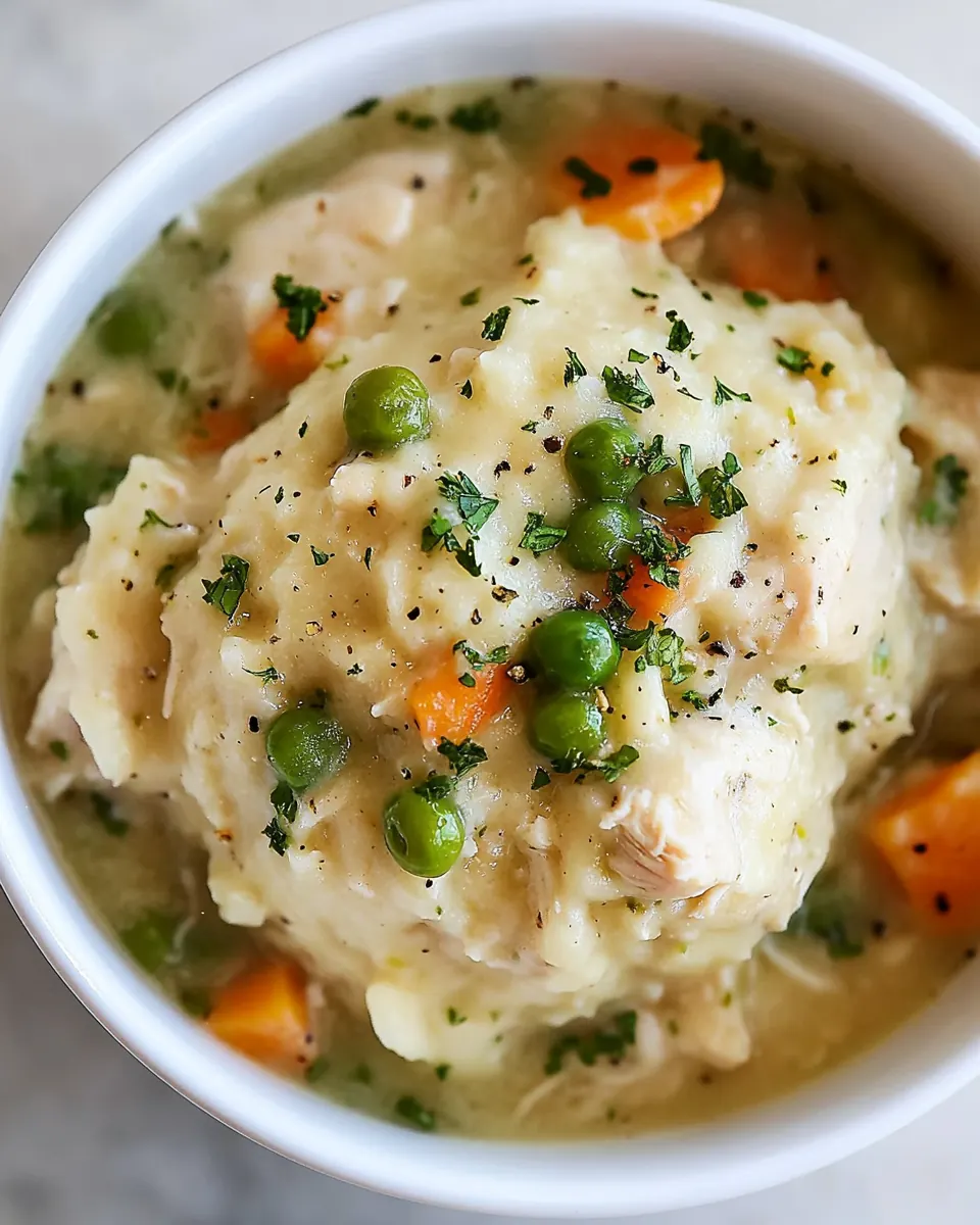 Instant Pot Chicken and Dumplings