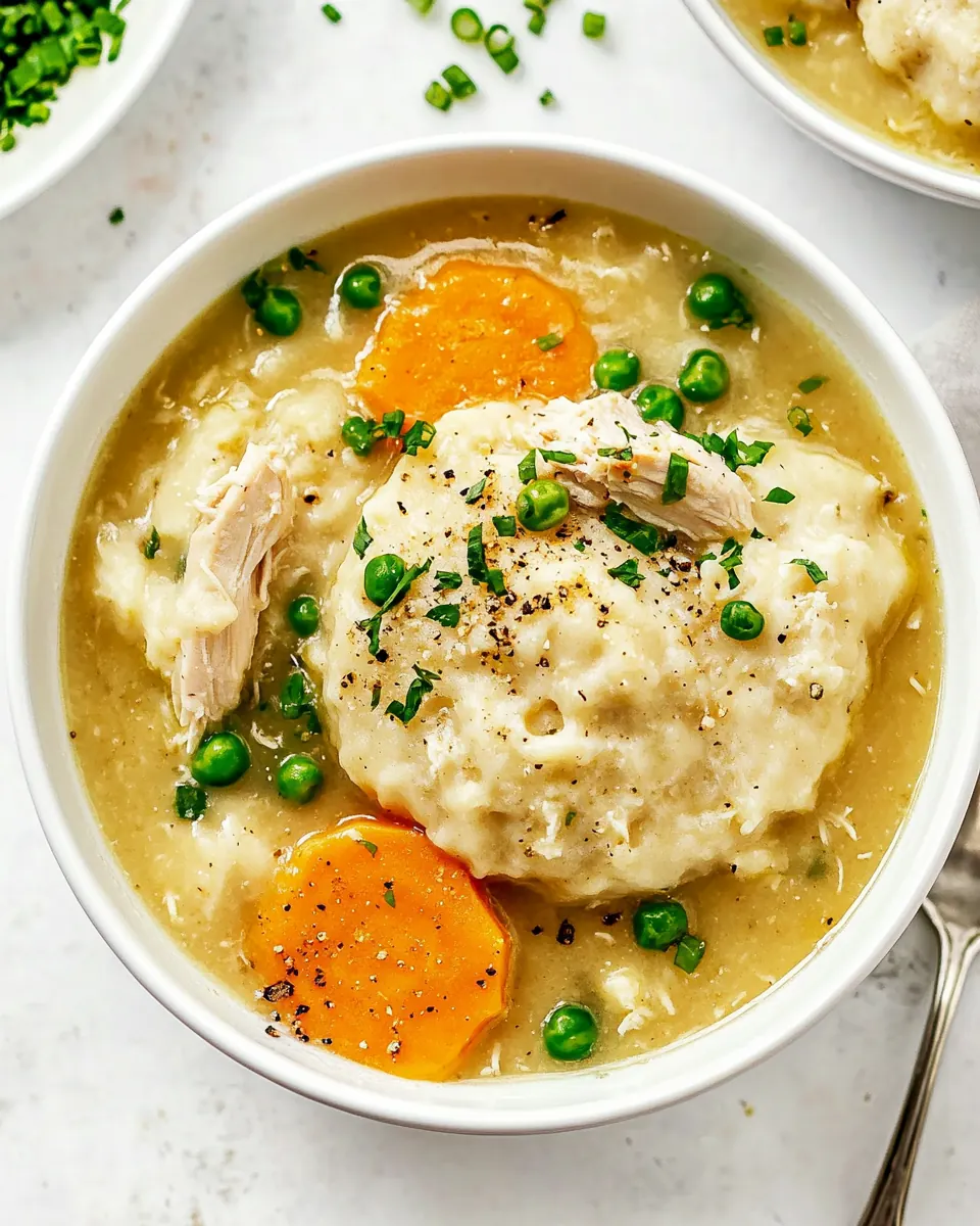 Instant Pot Chicken and Dumplings