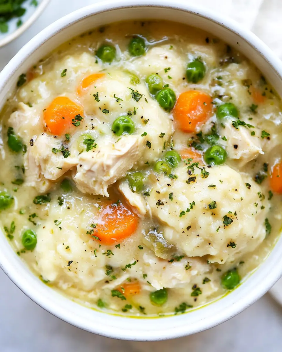 Instant Pot Chicken and Dumplings