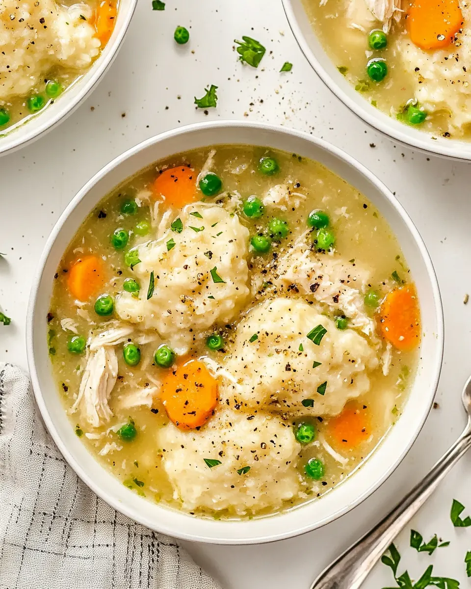 Instant Pot Chicken and Dumplings
