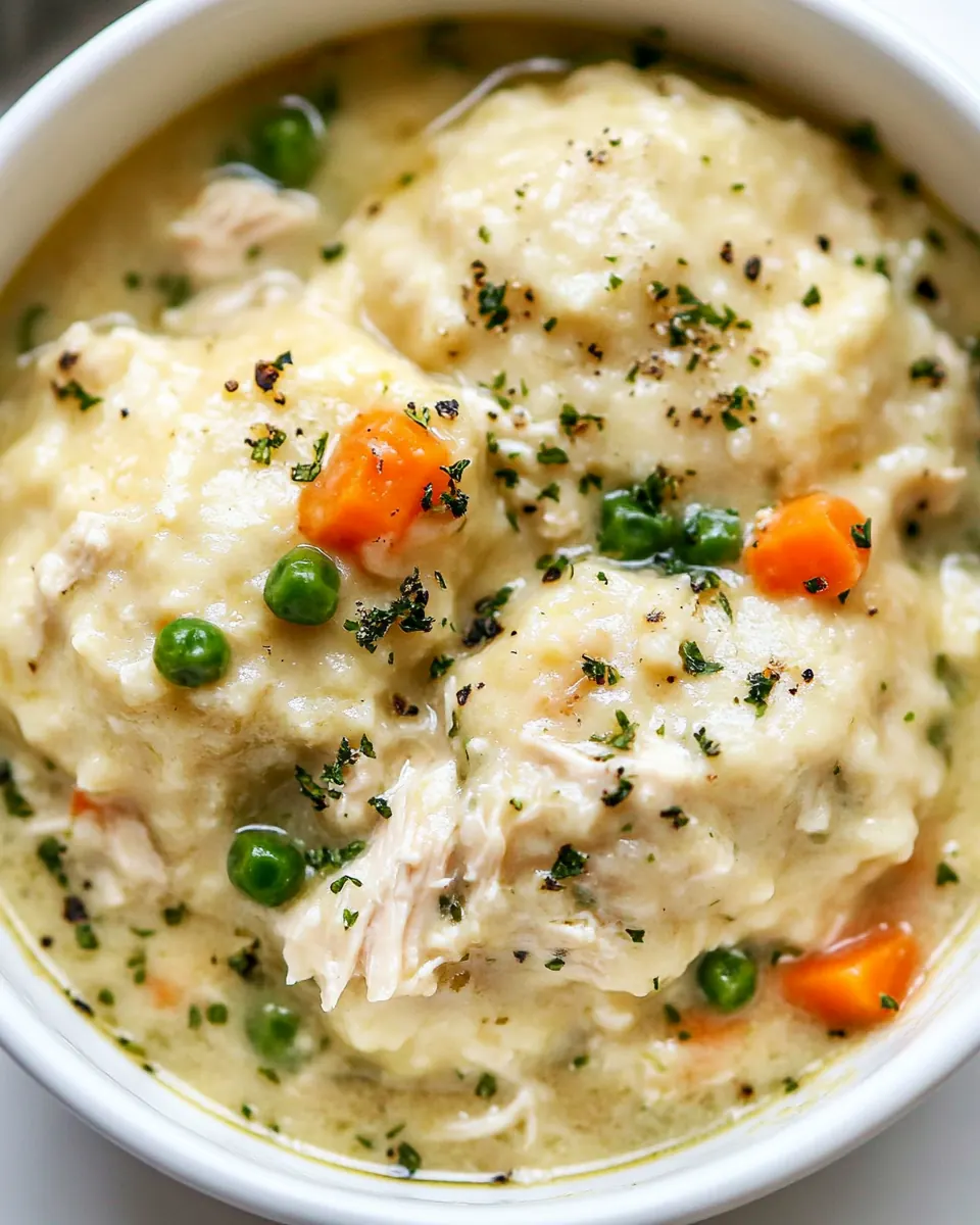 Instant Pot Chicken and Dumplings