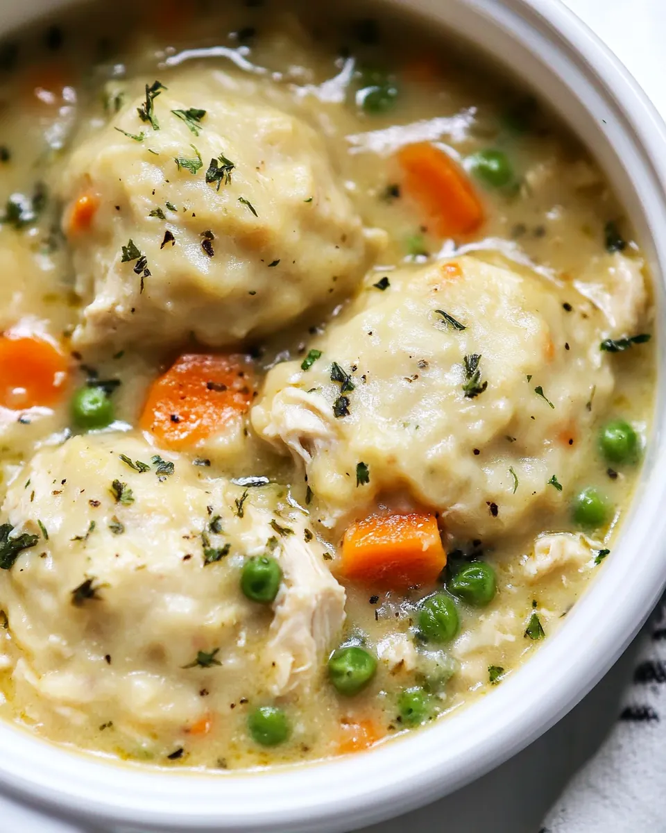 Instant Pot Chicken and Dumplings