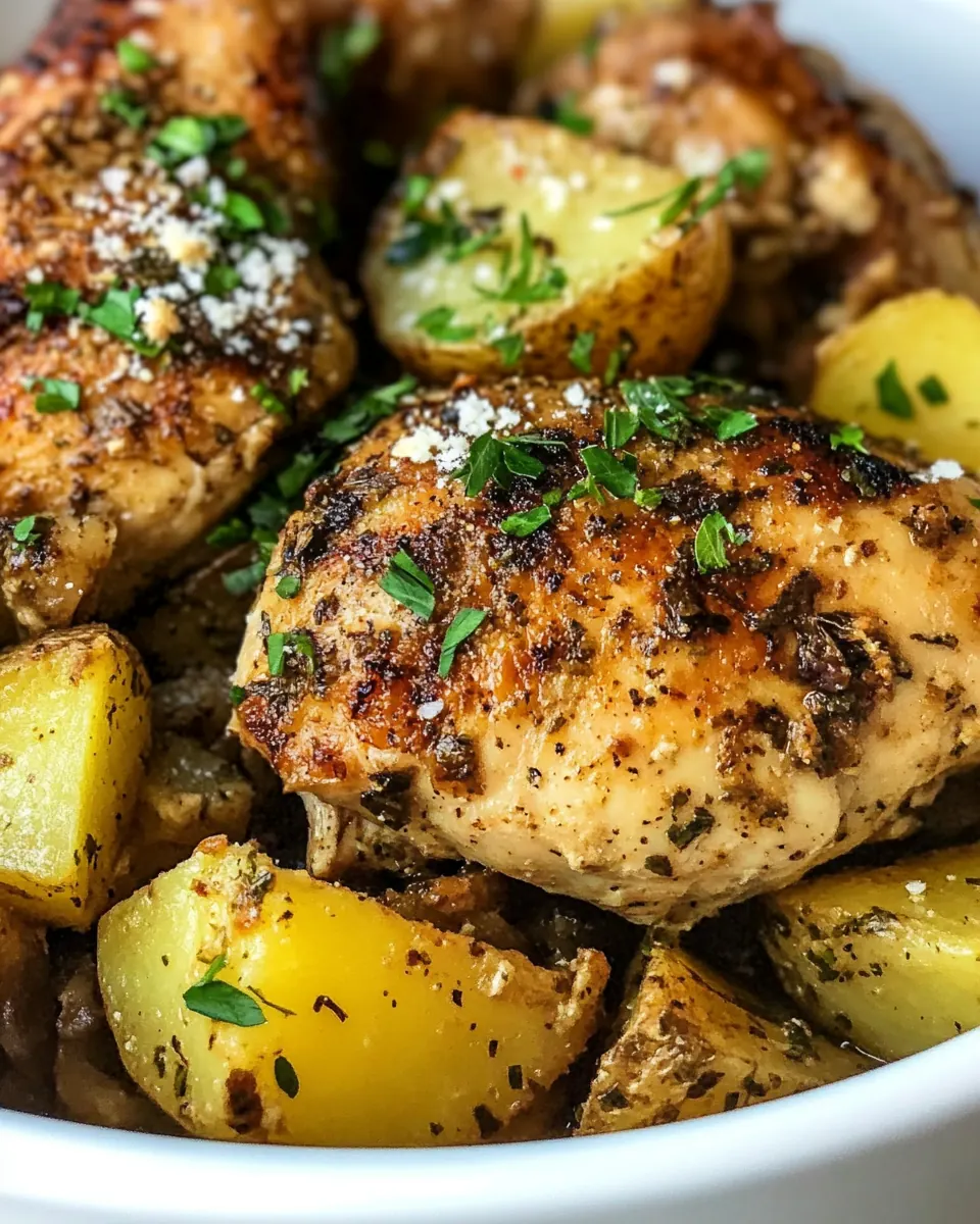Instant Pot Chicken and Potatoes