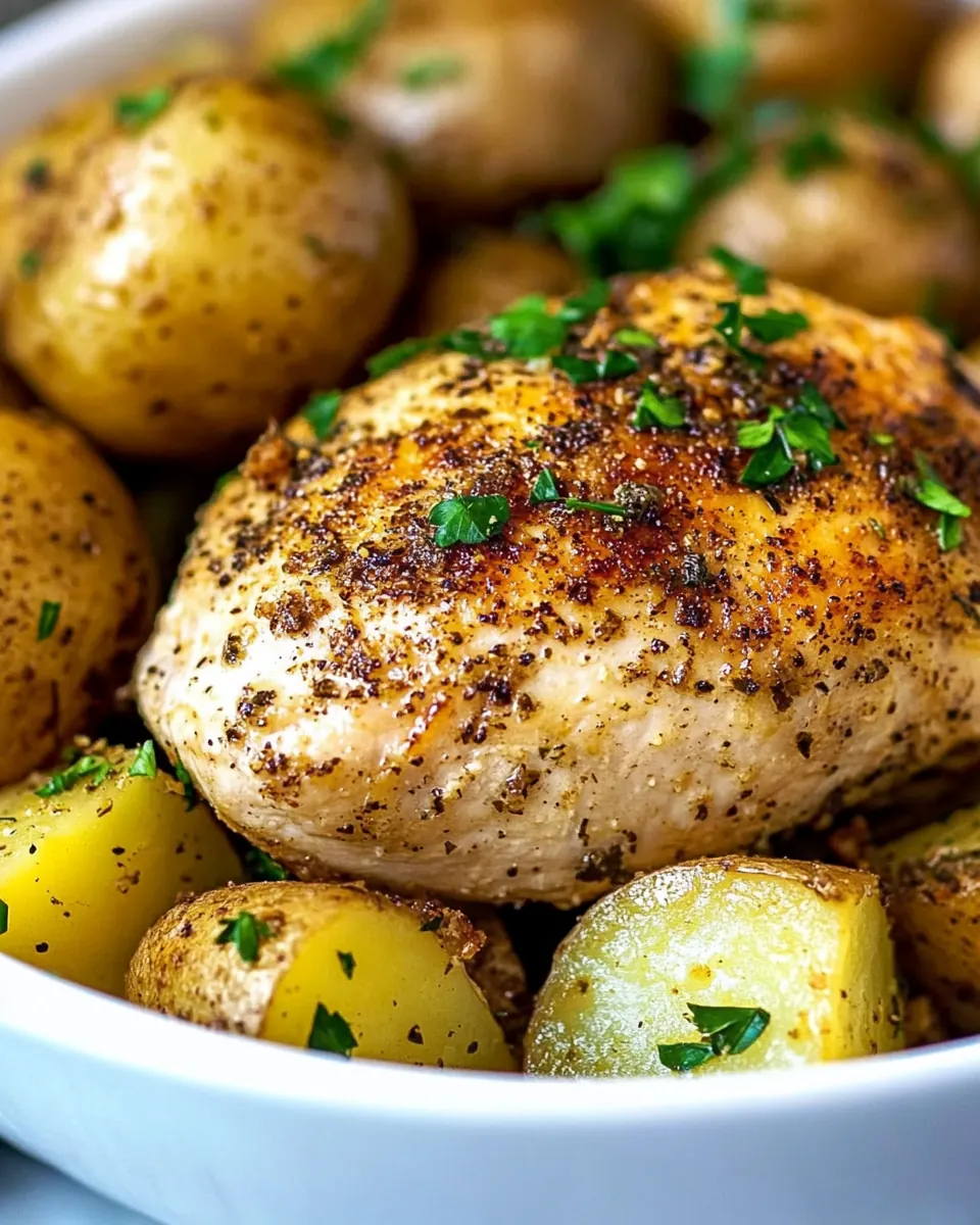 Instant Pot Chicken and Potatoes
