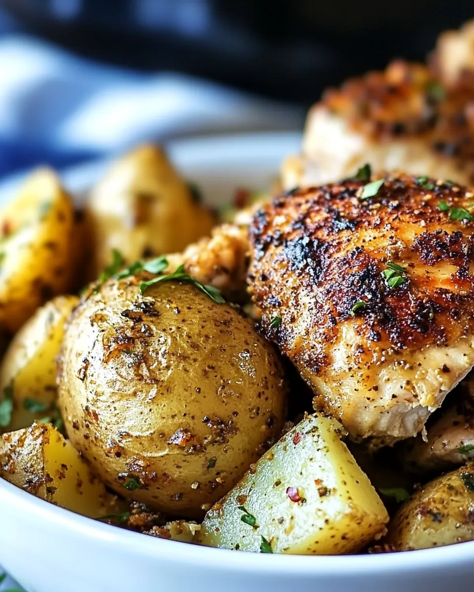 Instant Pot Chicken and Potatoes