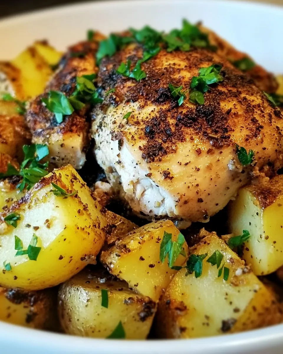 Instant Pot Chicken and Potatoes