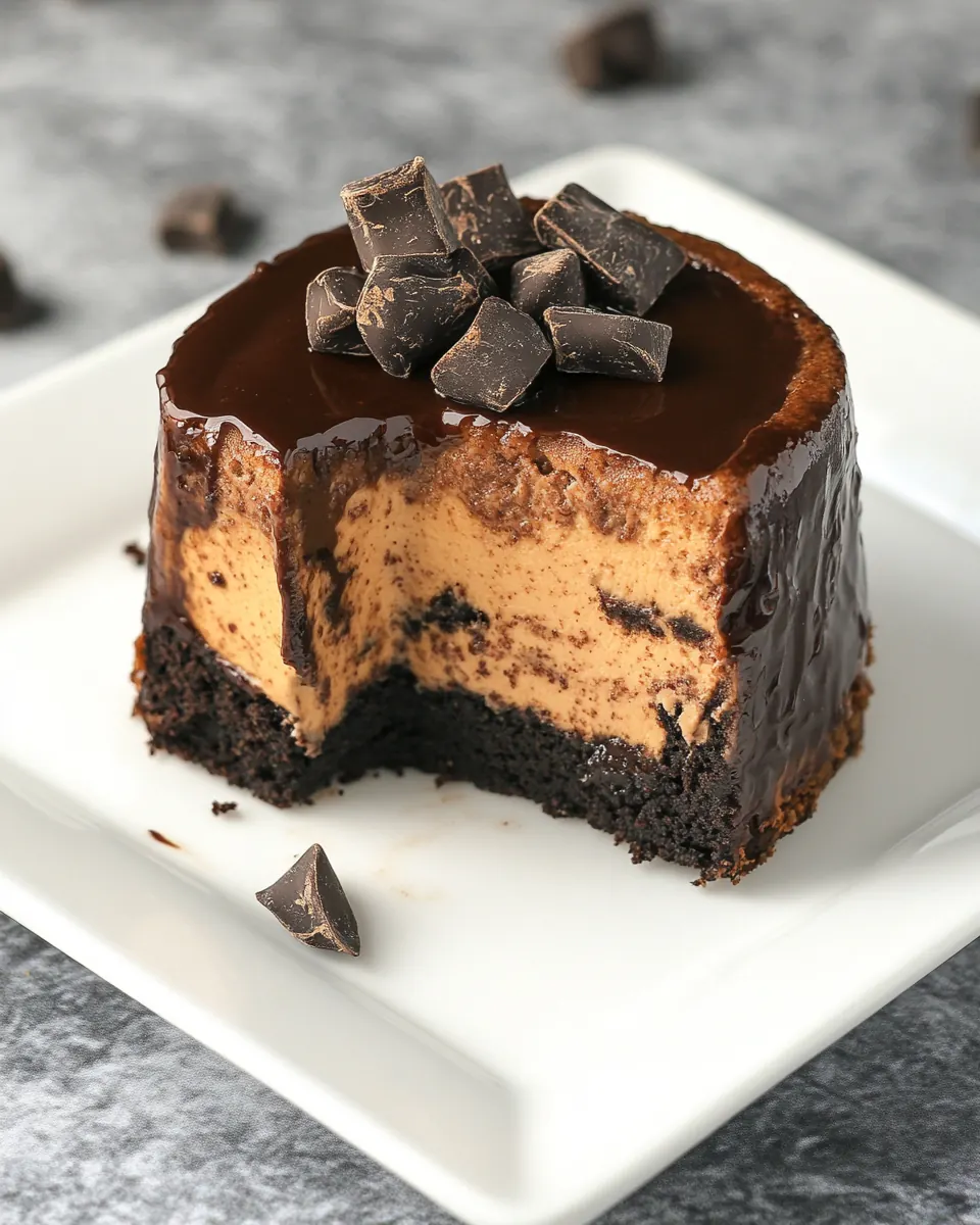 Instant Pot Chocolate Marble Cheesecake