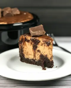 Instant Pot Chocolate Marble Cheesecake