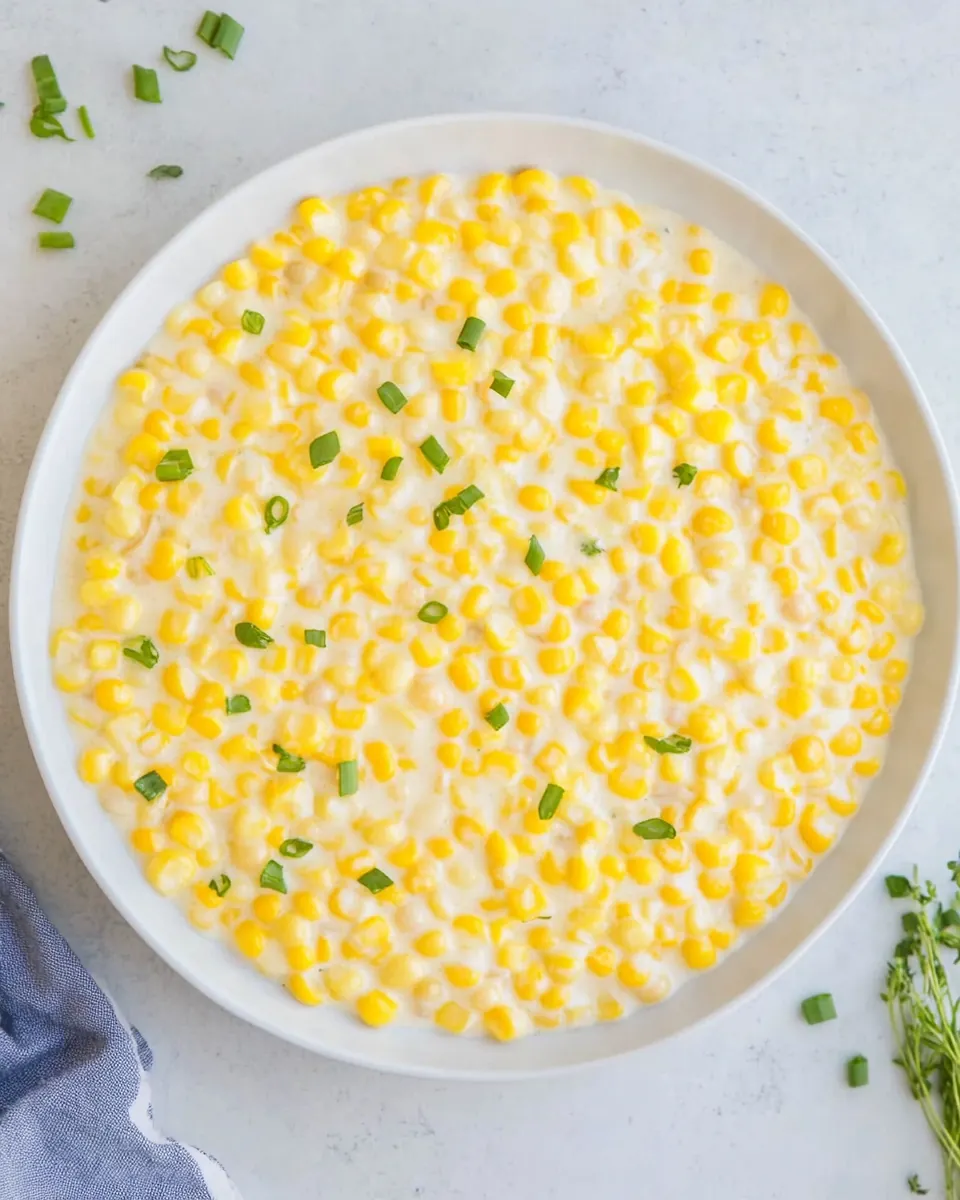 Instant Pot Creamed Corn