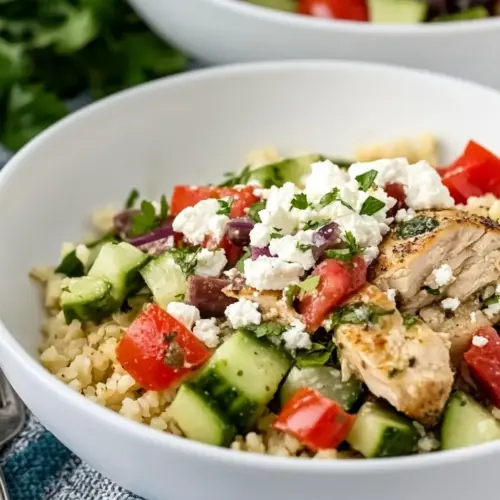 Instant Pot Greek Chicken Bowls