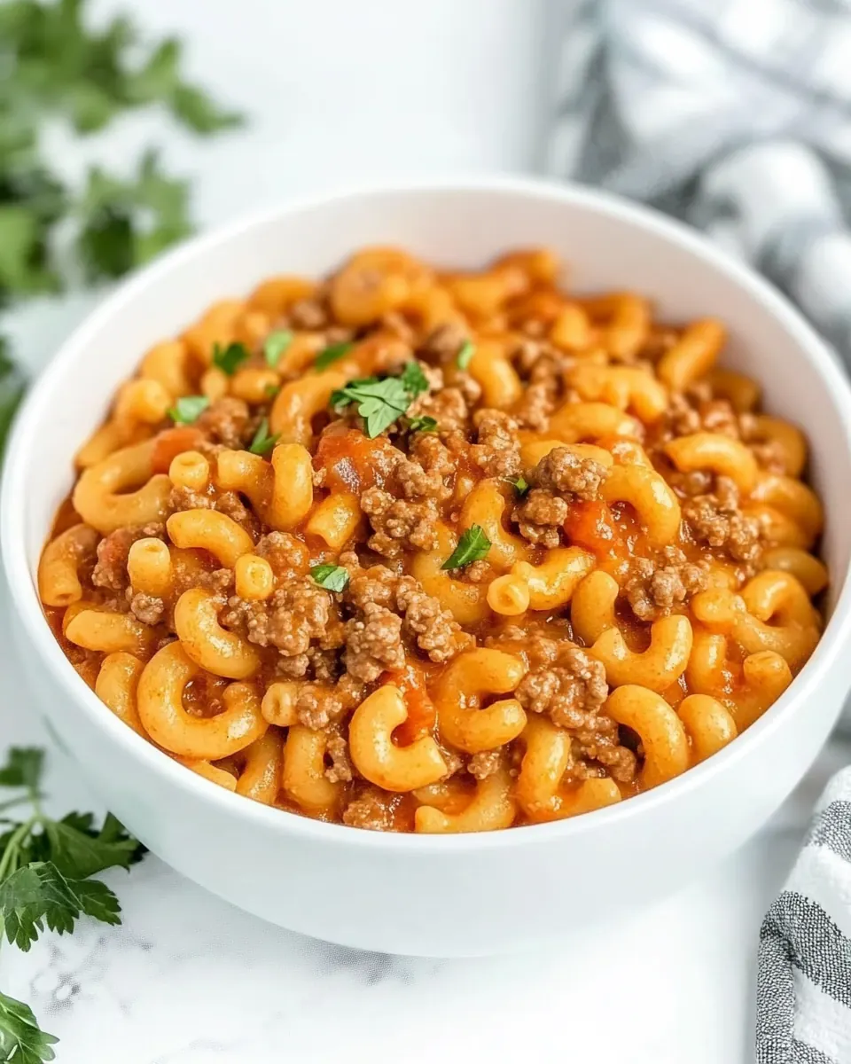 Instant Pot Hamburger Helper