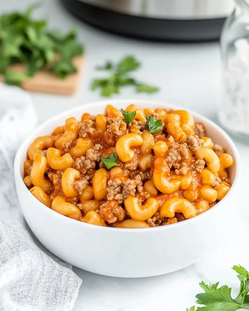 Instant Pot Hamburger Helper