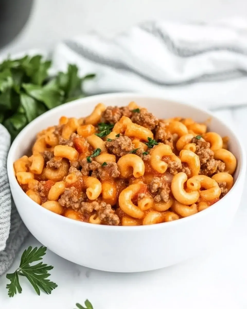 Instant Pot Hamburger Helper
