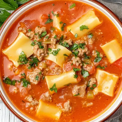 Instant Pot Lasagna Soup