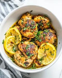 Instant Pot Lemon Garlic Chicken