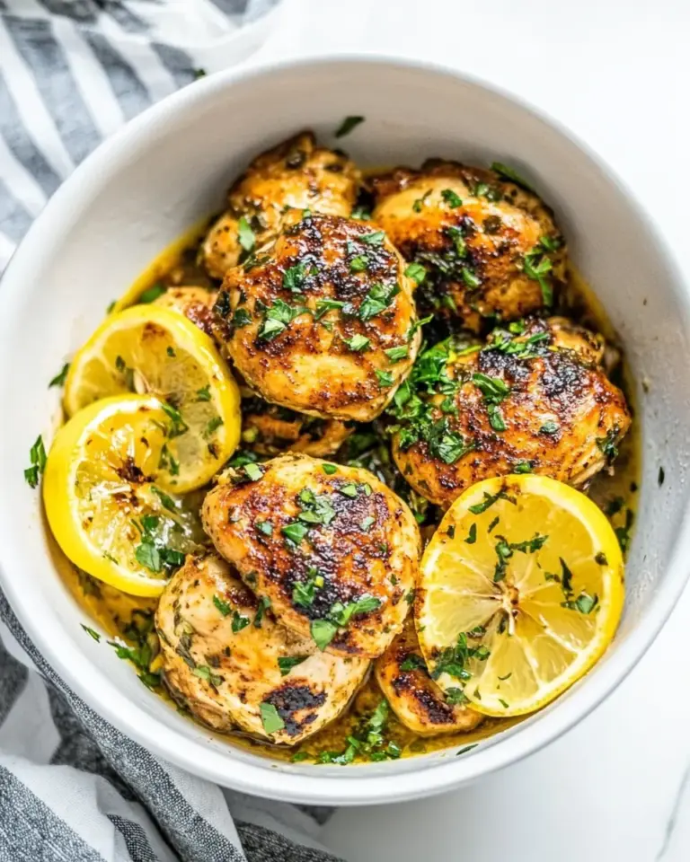 Instant Pot Lemon Garlic Chicken