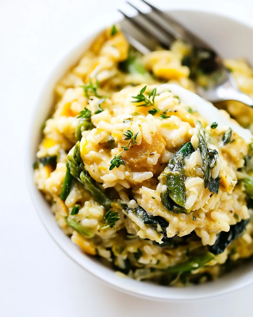 Instant Pot Lemon Vegetable Risotto