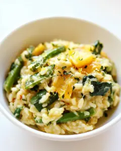 Instant Pot Lemon Vegetable Risotto