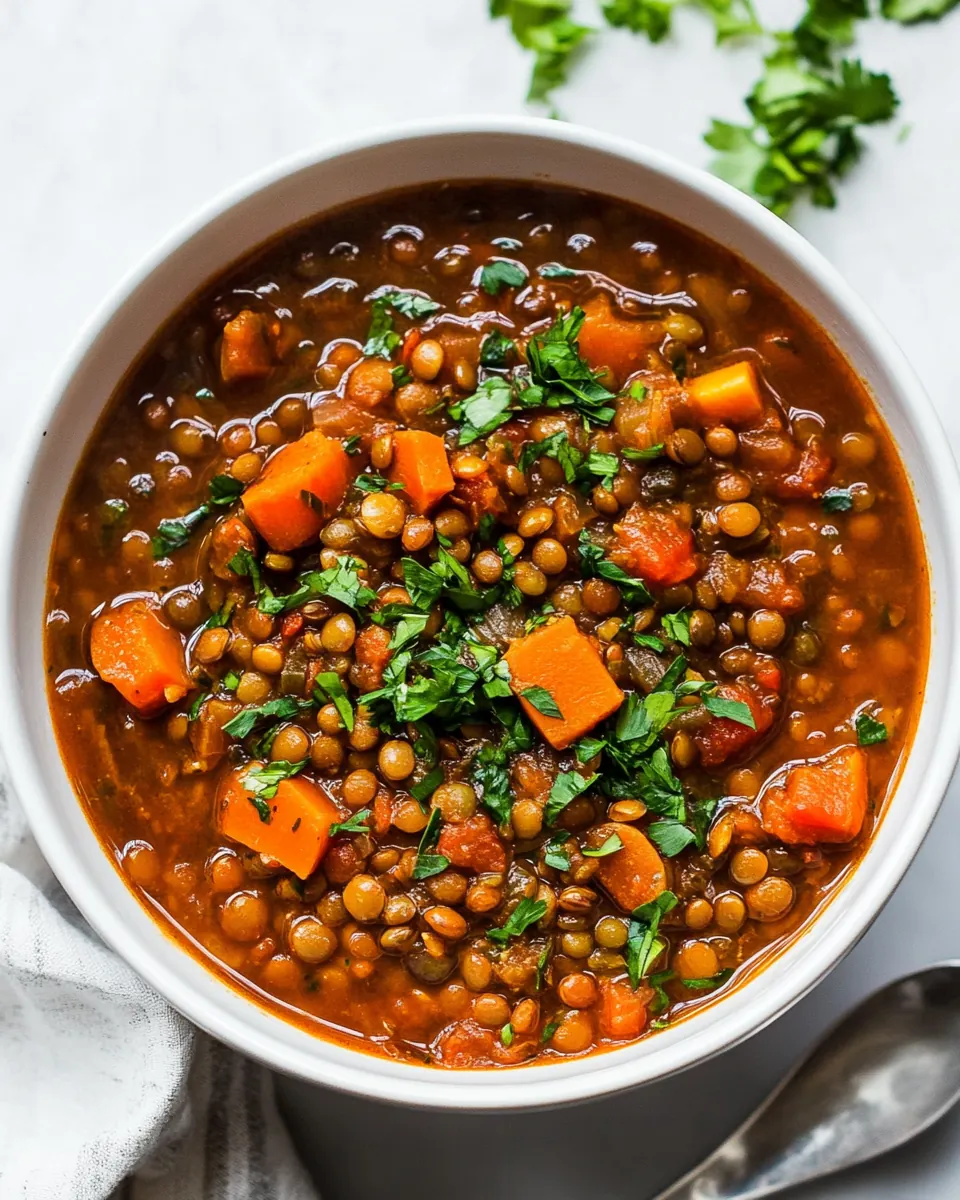Instant Pot Lentil Soup