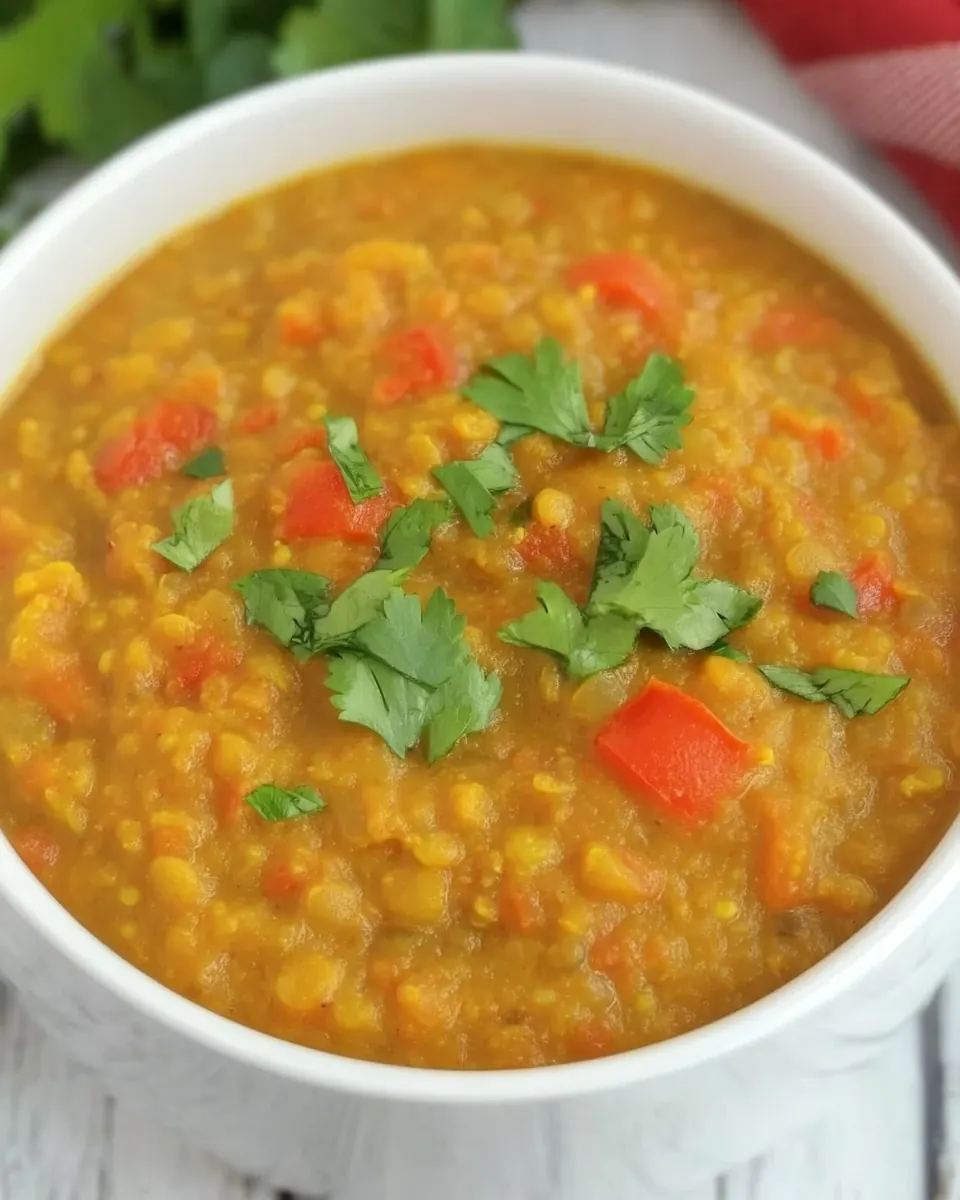 Instant Pot Masoor Dal