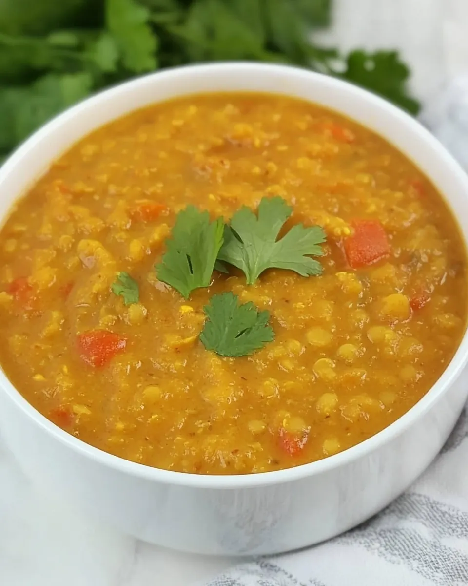 Instant Pot Masoor Dal