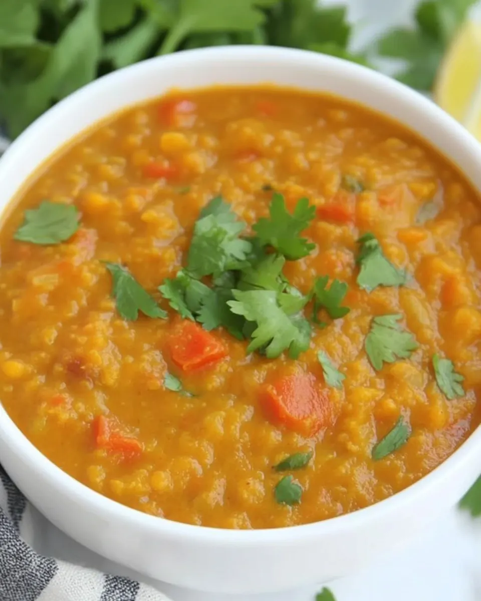 Instant Pot Masoor Dal