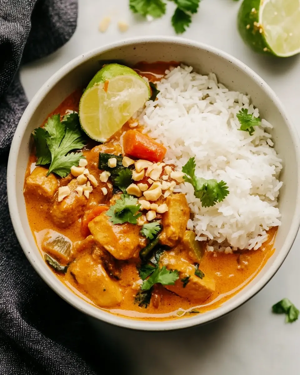 Instant Pot Massaman Curry