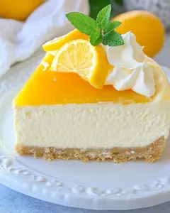 Instant Pot Meyer Lemon Cheesecake