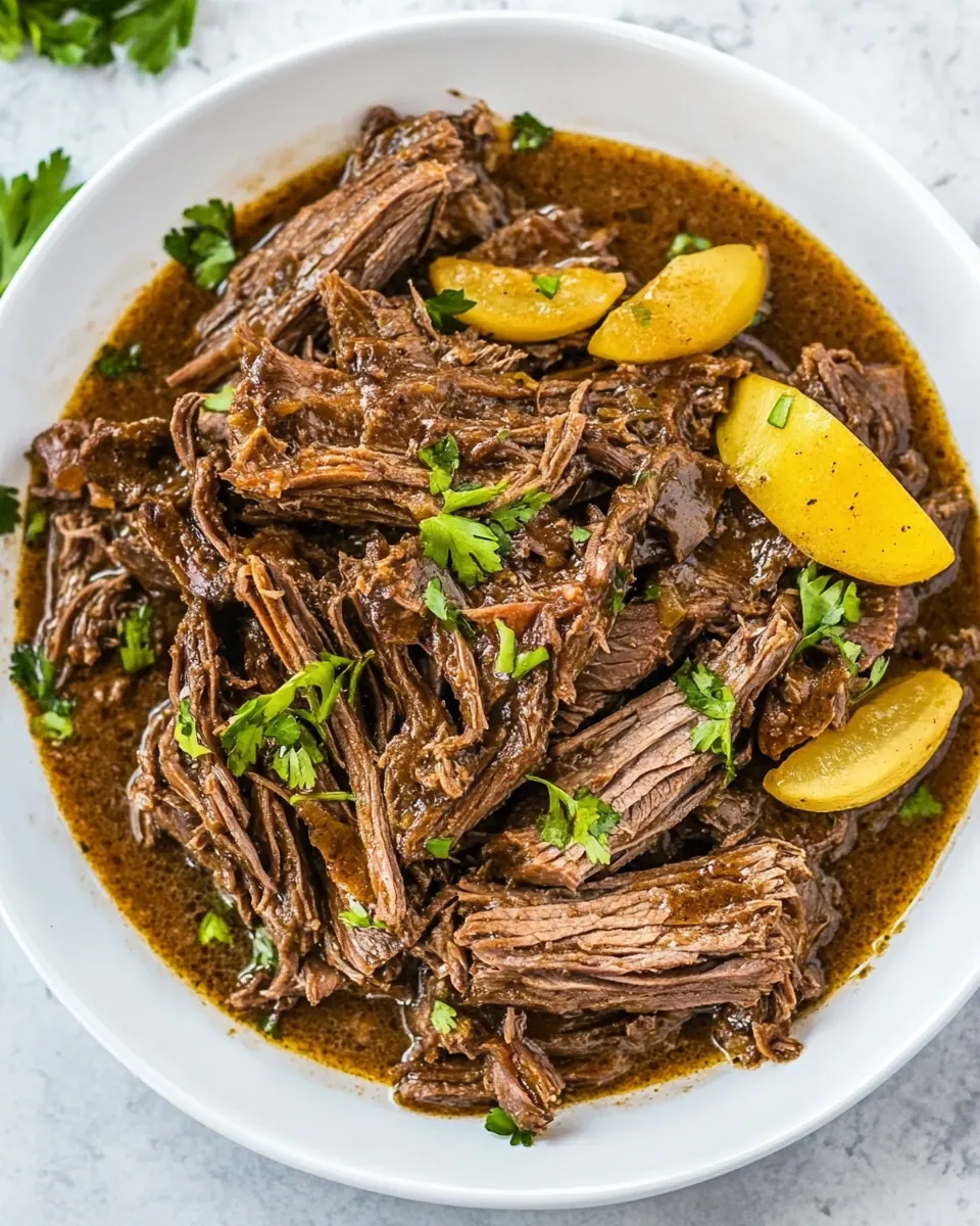 Instant Pot Mississippi Pot Roast