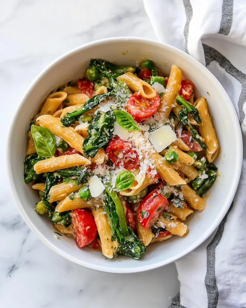 Instant Pot Pasta Primavera