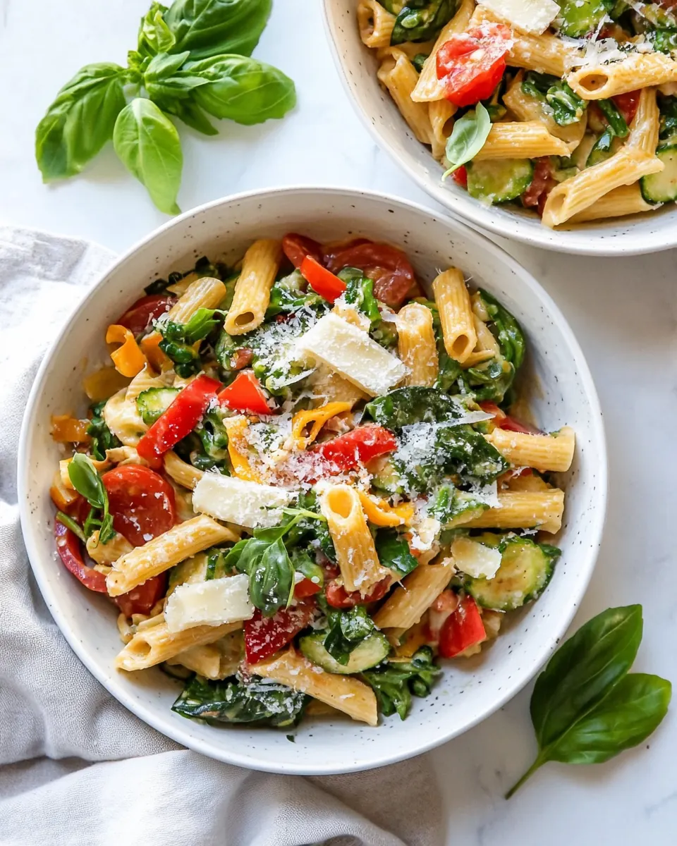 Instant Pot Pasta Primavera
