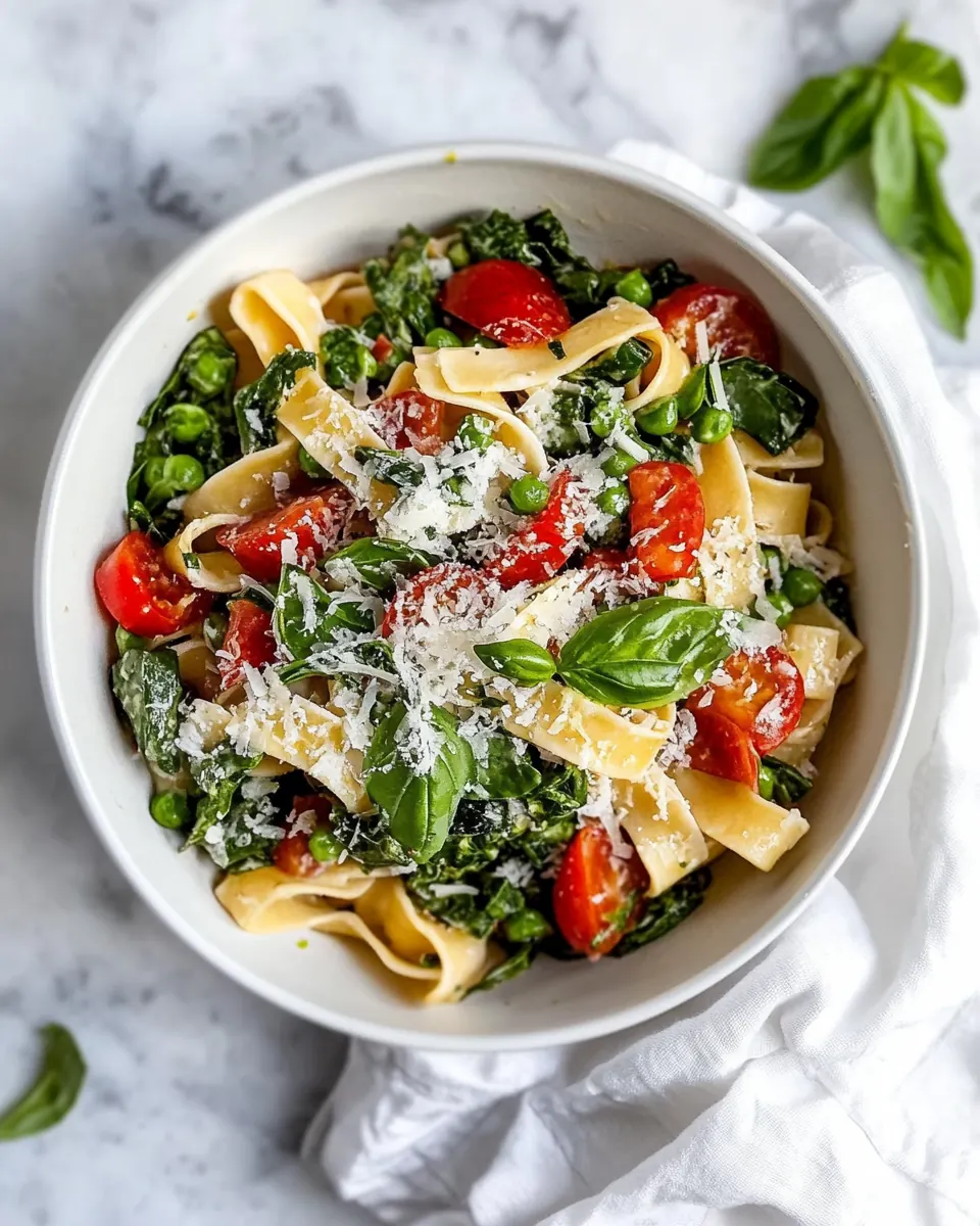 Instant Pot Pasta Primavera
