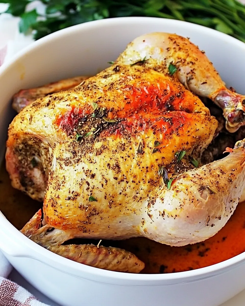 Instant Pot Roasted Whole Chicken
