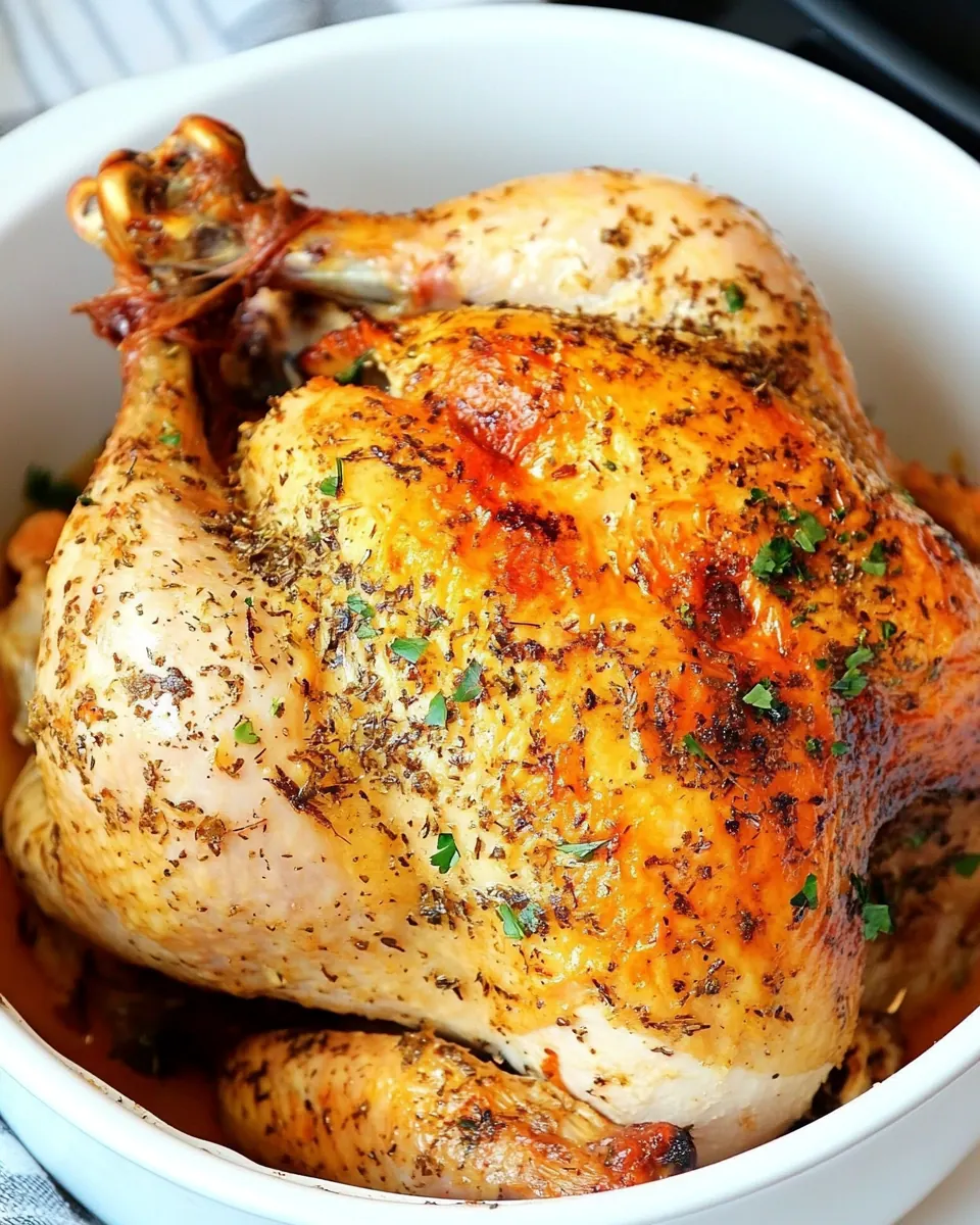 Instant Pot Roasted Whole Chicken